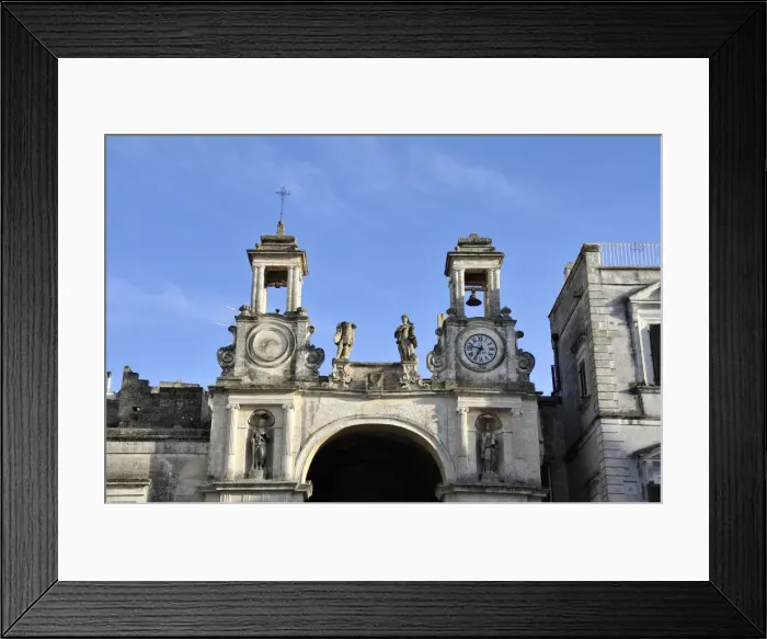 Framed Print : Piazza Sedile in ancient city of Matera Framed Print : Piazza Sedile in ancient city of Matera