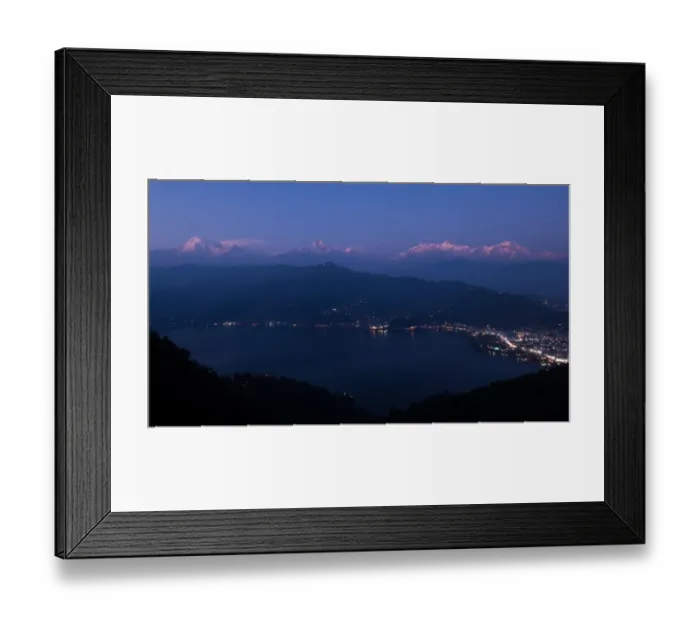 Framed Print : Phewa lake Framed Print : Phewa lake
