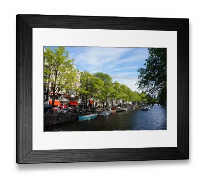 Framed Print : Prinsengracht, Amsterdam, Netherlands