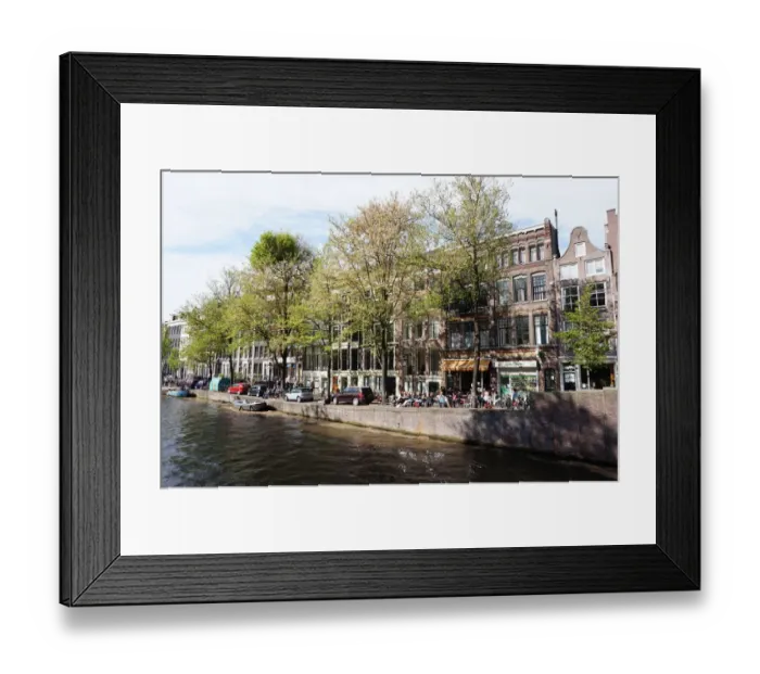 Framed Print : Herengracht in the Sun, Amsterdam, Netherlands Framed Print : Herengracht in the Sun, Amsterdam, Netherlands