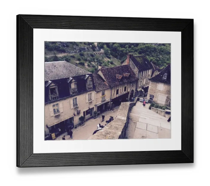 Framed Print : Rocamadour View Framed Print : Rocamadour View