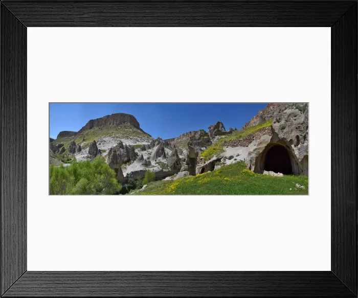Framed Print : Soganli Valley panorama, Cappadocia Framed Print : Soganli Valley panorama, Cappadocia