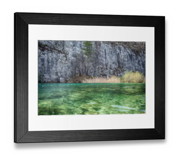 Framed Print : Cool Color Nature Scene Waters Framed Print : Cool Color Nature Scene Waters