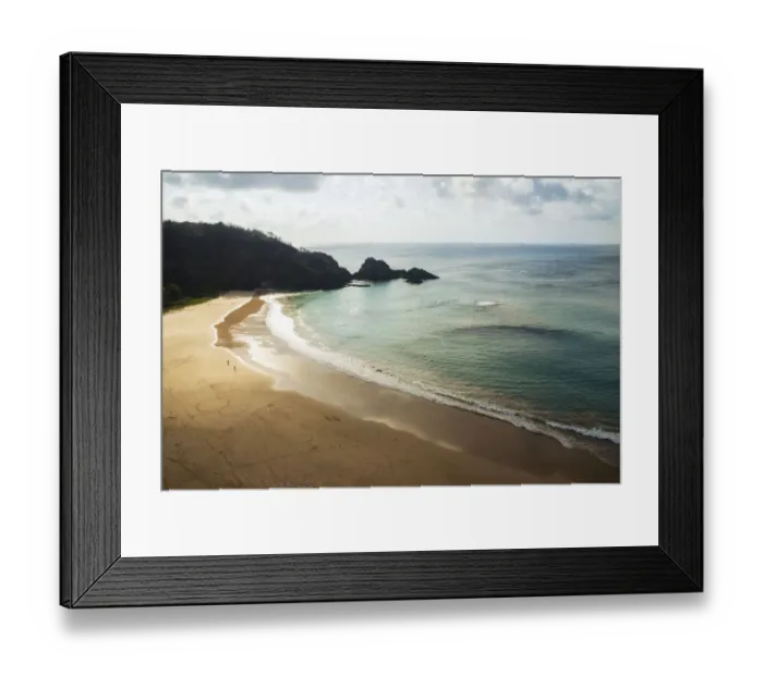 Framed Print : Views of praia sancho