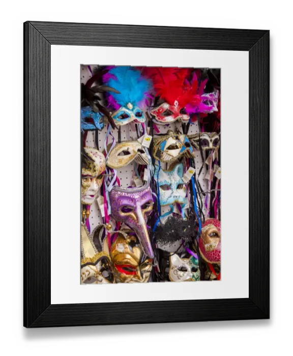 Framed Print : Carnival mask and feathers Framed Print : Carnival mask and feathers