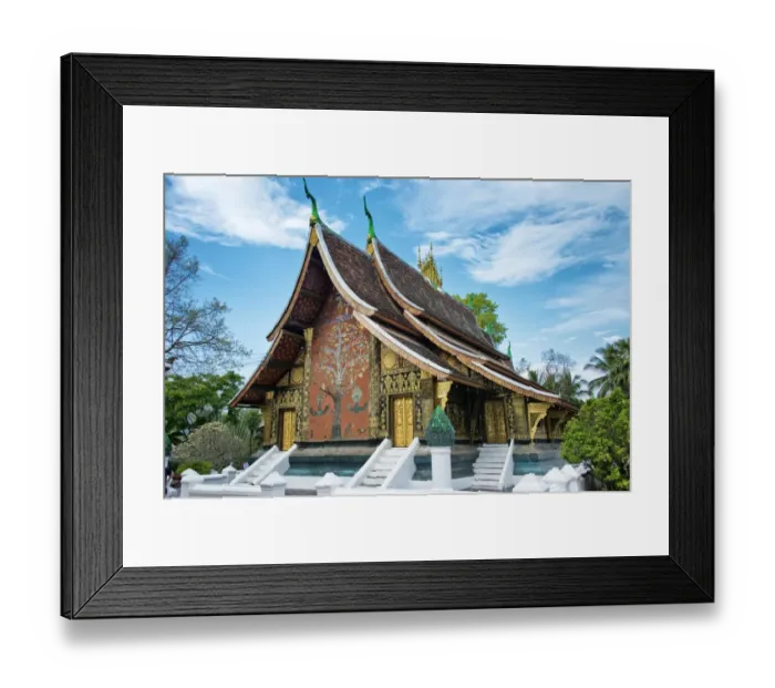 Framed Print : Wat Xieng Thong Framed Print : Wat Xieng Thong