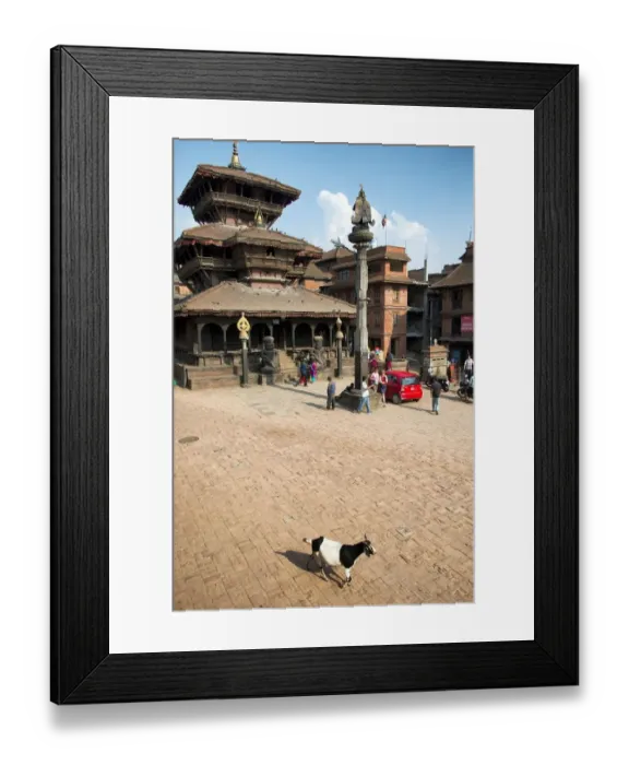 Framed Print : Dattatreya Temple, Tachupal Tole, Bhaktapur