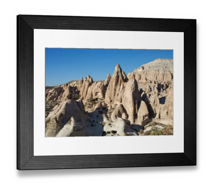 Framed Print : Rose Valley in Cappadochia, Turkey
