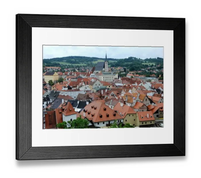 Framed Print : Cesky Crumlov, Bohemia, Czech Republic Framed Print : Cesky Crumlov, Bohemia, Czech Republic
