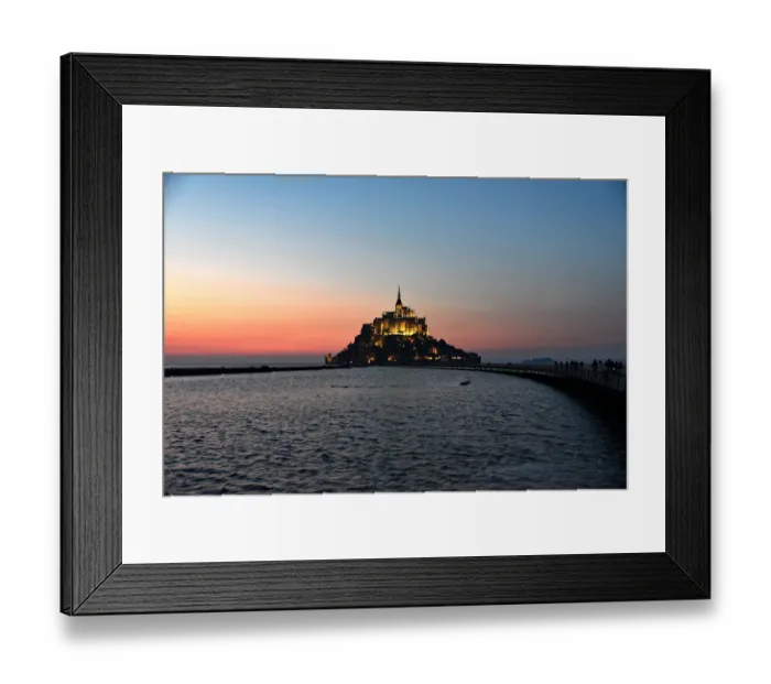 Framed Print : Mont Saint Michel