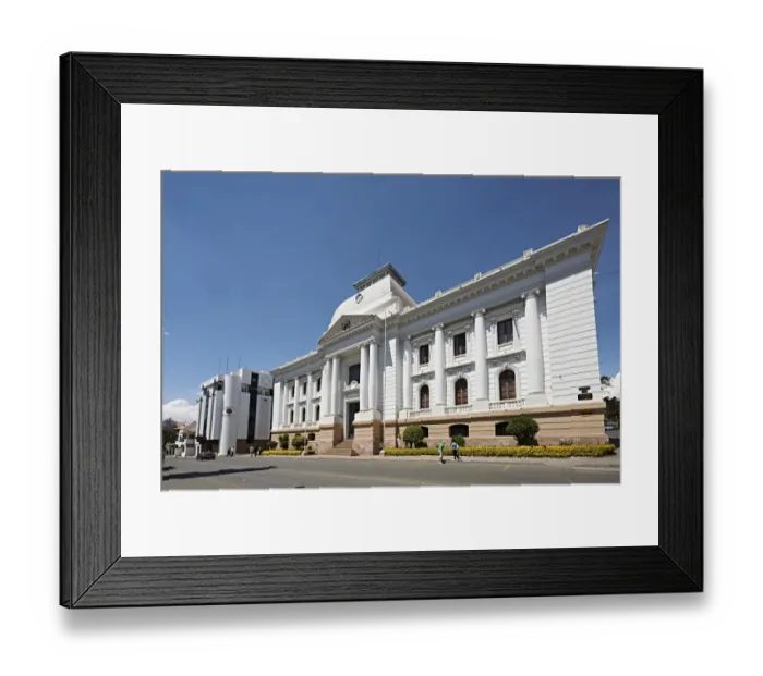 Framed Print : Corte Suprema de Justicia Framed Print : Corte Suprema de Justicia