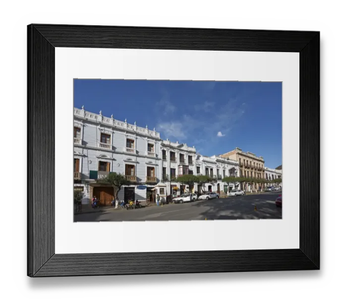 Framed Print : Plaza de 25th Mayo Framed Print : Plaza de 25th Mayo