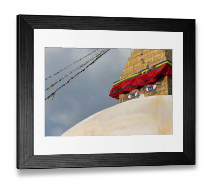 Framed Print : Boudhanath Stupa at Kathmandu, Nepal Framed Print : Boudhanath Stupa at Kathmandu, Nepal