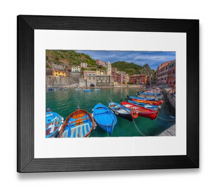 Framed Print : Vernazza, jewel of Italy Framed Print : Vernazza, jewel of Italy