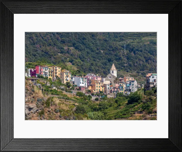 Framed Print : Corniaglia, jewel of the Cinque Terre Framed Print : Corniaglia, jewel of the Cinque Terre