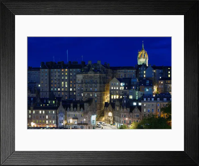 Framed Print : Edinburgh, Old Town Towers