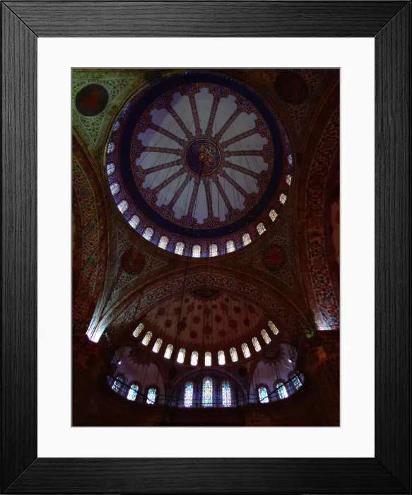 Framed Print : Dome of the Blue mosque, Istanbul, Turkey Framed Print : Dome of the Blue mosque, Istanbul, Turkey