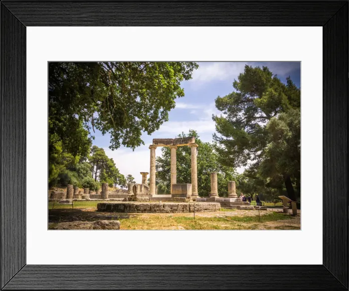 Framed Print : The Ancient Olympic Game of Greece Framed Print : The Ancient Olympic Game of Greece