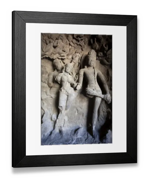 Framed Print : Elephanta Caves Framed Print : Elephanta Caves
