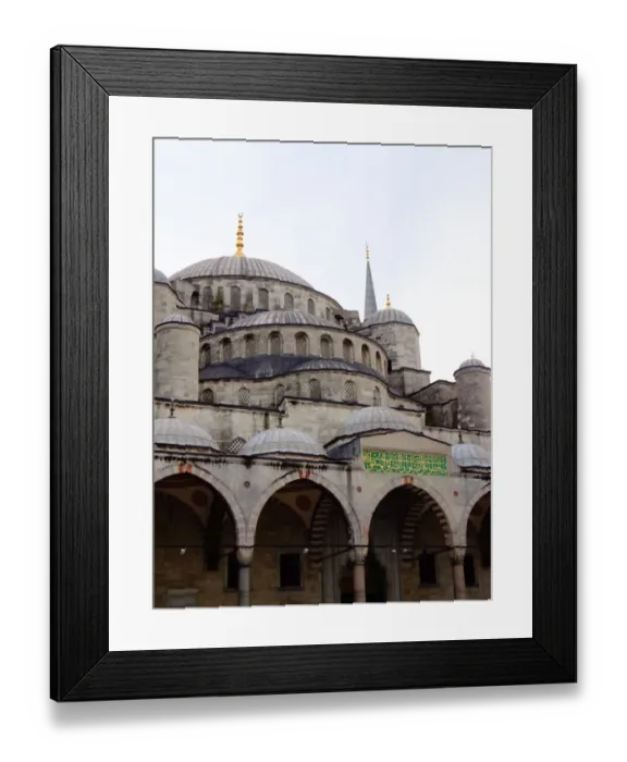 Framed Print : Close up on the Blue Mosque, Istanbul, Turkey Framed Print : Close up on the Blue Mosque, Istanbul, Turkey