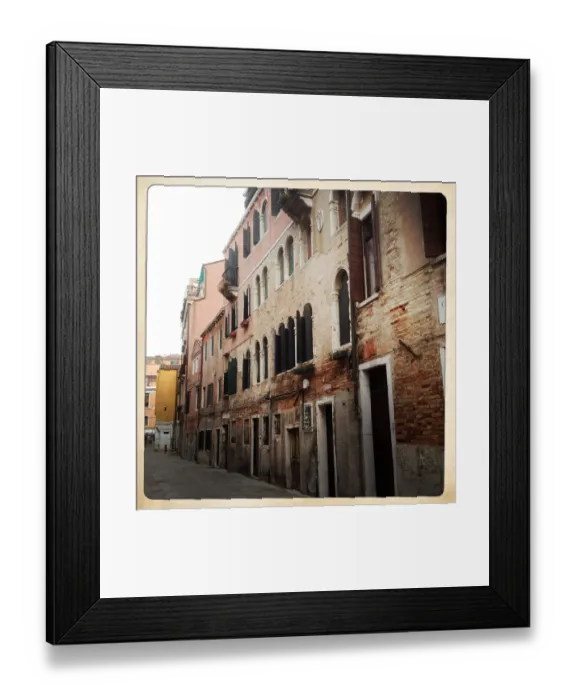 Framed Print : Street in Venice Framed Print : Street in Venice