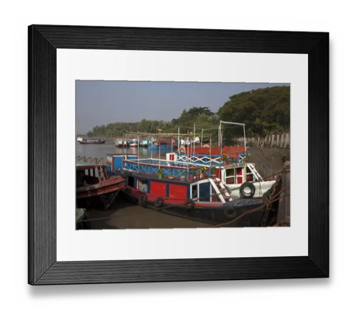 Framed Print : Sundarbans, Bay of Bengal Framed Print : Sundarbans, Bay of Bengal