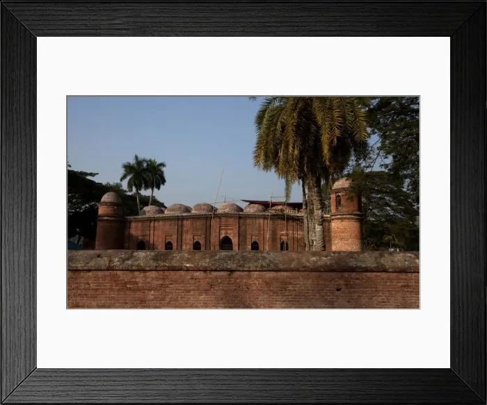 Framed Print : Bagerhat. The Historic Mosque City of Bagerhat is an important evidence Framed Print : Bagerhat. The Historic Mosque City of Bagerhat is an important evidence