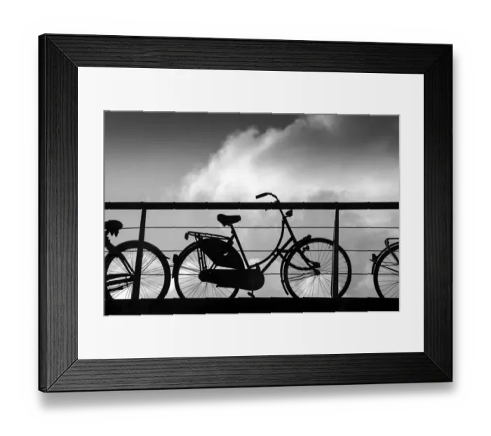 Framed Print : Amsterdams Bicycle Culture Framed Print : Amsterdams Bicycle Culture
