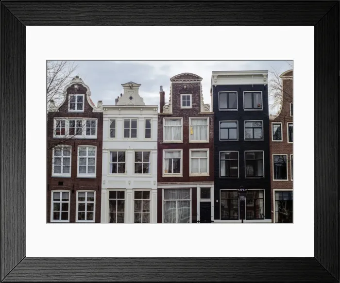 Framed Print : Amsterdams Gabled Architecture Framed Print : Amsterdams Gabled Architecture