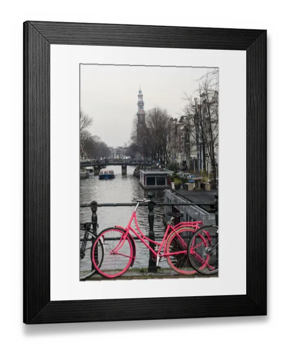 Framed Print : Amsterdams Prinsengracht Canal Framed Print : Amsterdams Prinsengracht Canal