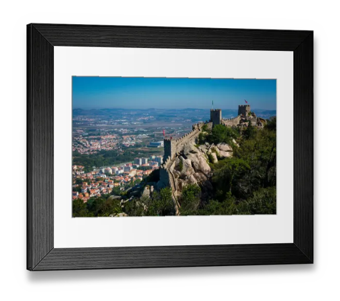 Framed Print : Castle of the Moors Framed Print : Castle of the Moors