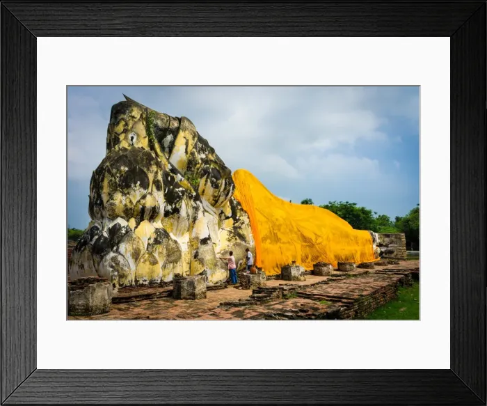 Framed Print : Wat Lokkayasutharam Framed Print : Wat Lokkayasutharam