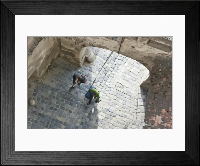 Framed Print : Looking Down From Up Framed Print : Looking Down From Up