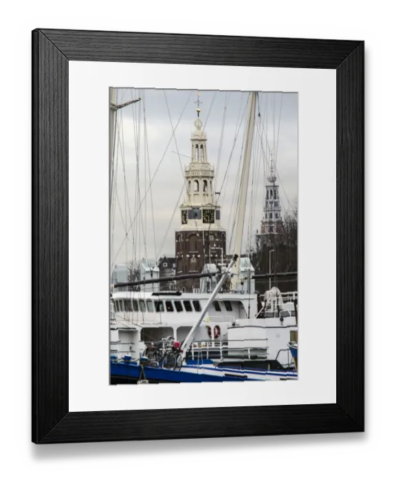 Framed Print : Central Amsterdam Framed Print : Central Amsterdam
