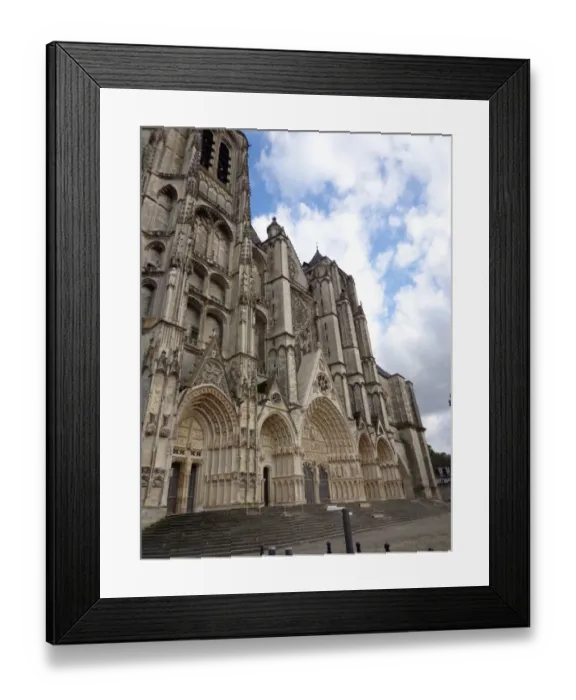 Framed Print : Bourges, Cathedral St. Etienne, France Framed Print : Bourges, Cathedral St. Etienne, France