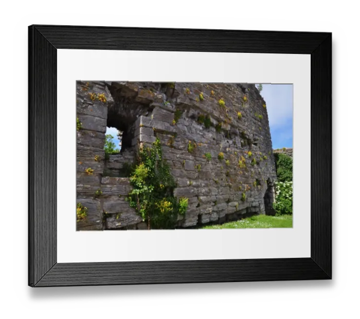 Framed Print : Culture. Old city wall in Visby, Gotland Framed Print : Culture. Old city wall in Visby, Gotland
