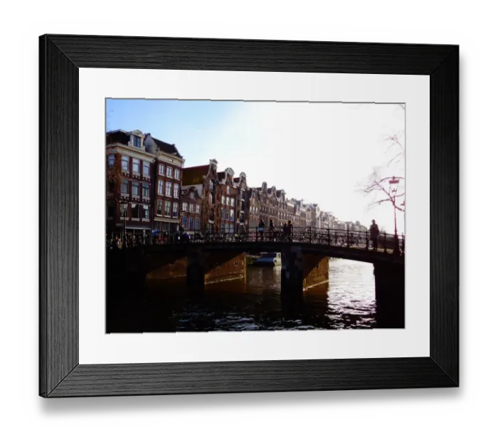 Framed Print : Prinsengracht Canal, Amsterdam, the Netherlands Framed Print : Prinsengracht Canal, Amsterdam, the Netherlands
