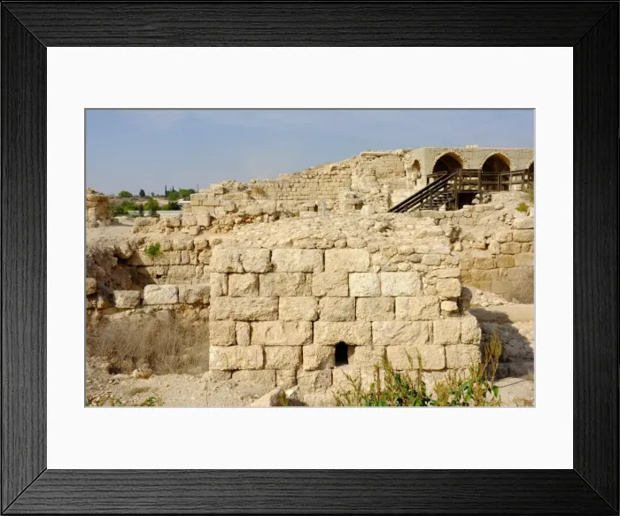 Framed Print : Beit Guvrin, archaelogical remains