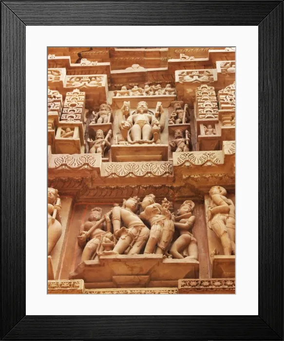 Framed Print : Khajuraho Temple Framed Print : Khajuraho Temple