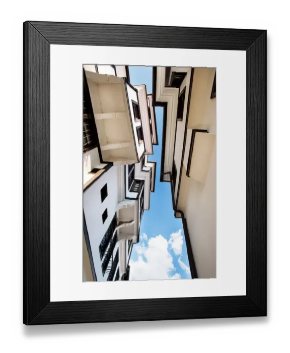 Framed Print : Ohrid Architecture