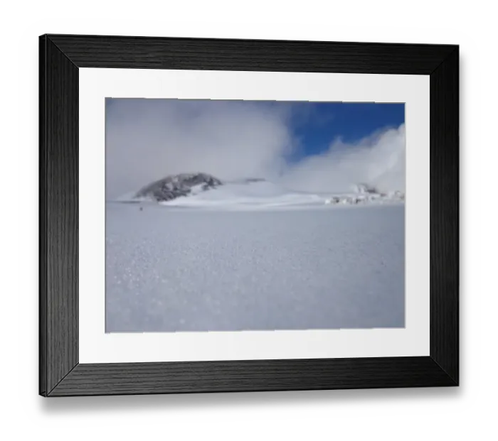 Framed Print : Close up of snow at Mount Etna, Sicily, Italy Framed Print : Close up of snow at Mount Etna, Sicily, Italy