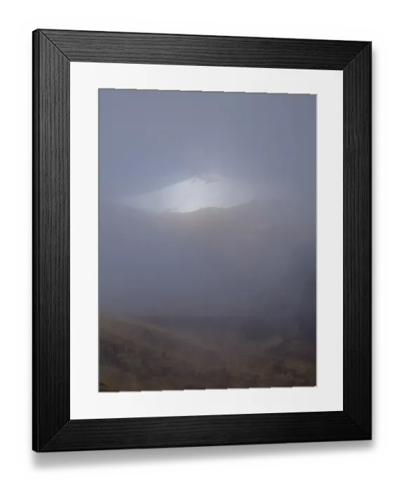 Framed Print : Misty view on Mount Etna, Sicily, Italy