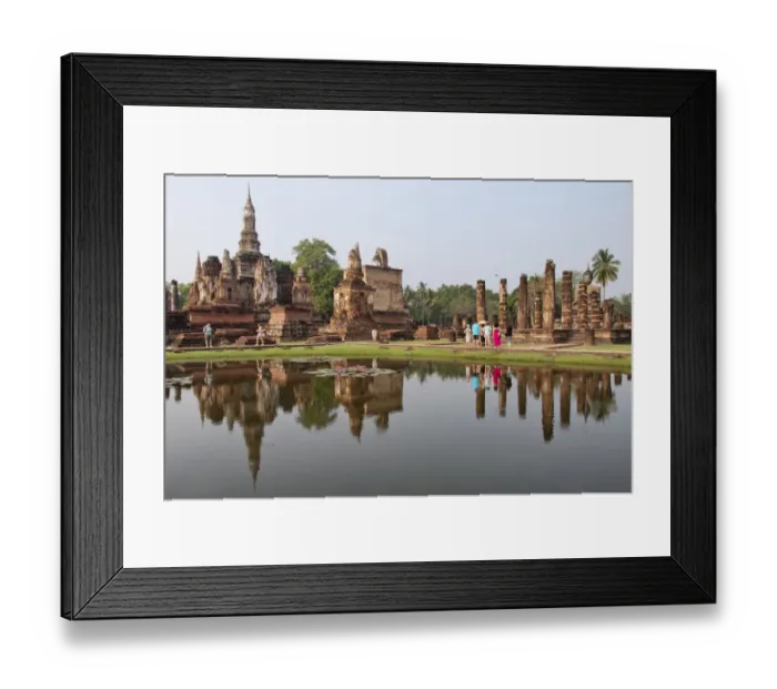 Framed Print : Wat Mahathat Sukhothai Historical Park Framed Print : Wat Mahathat Sukhothai Historical Park