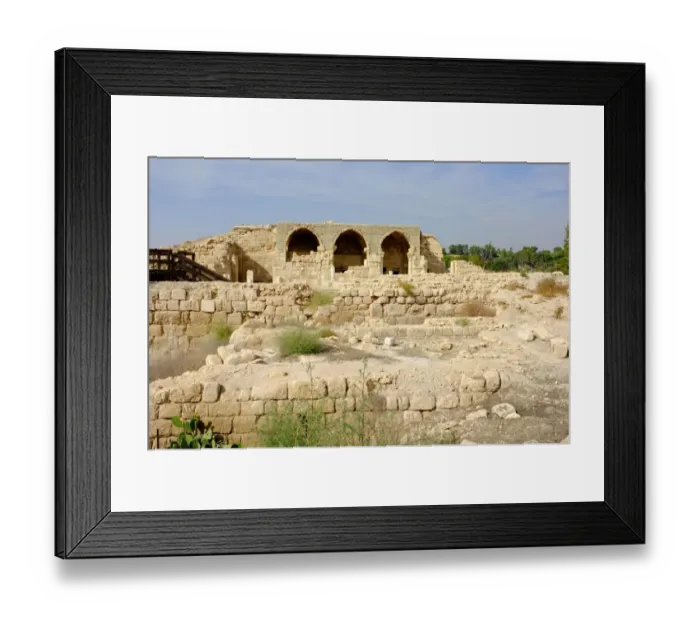Framed Print : The crusader church at Beit Guvrin Framed Print : The crusader church at Beit Guvrin