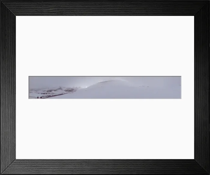 Framed Print : Panorama view over Mount Etna in Snow, Italy Framed Print : Panorama view over Mount Etna in Snow, Italy