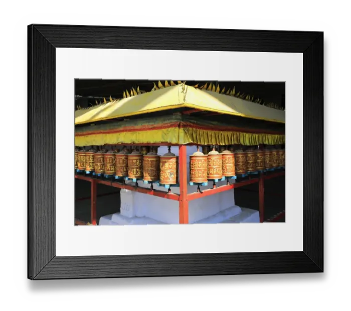 Framed Print : Prayer Wheels Buddhist Stupa, Monkey Temple Framed Print : Prayer Wheels Buddhist Stupa, Monkey Temple