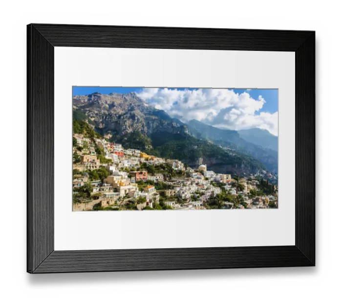 Framed Print : Amalfi Coast and mediterranean sea, Italy Framed Print : Amalfi Coast and mediterranean sea, Italy