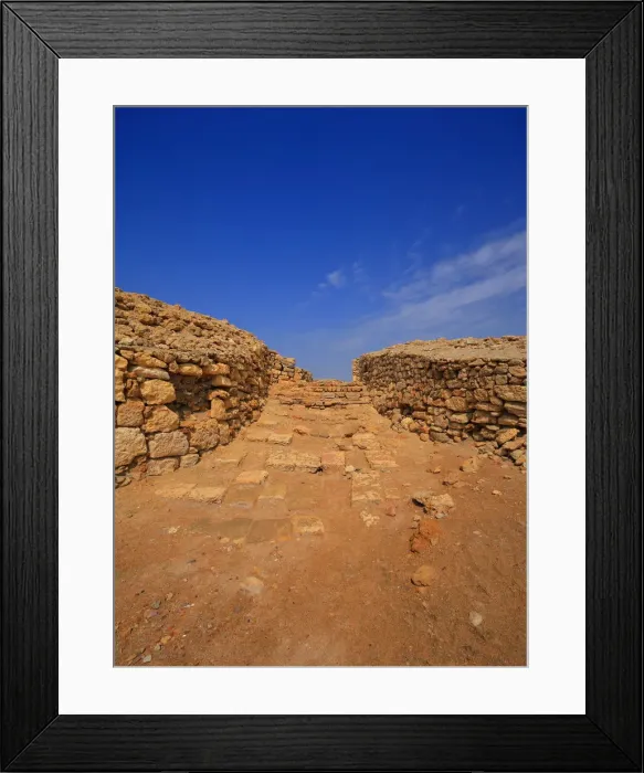 Framed Print : Banbhore Fort Framed Print : Banbhore Fort
