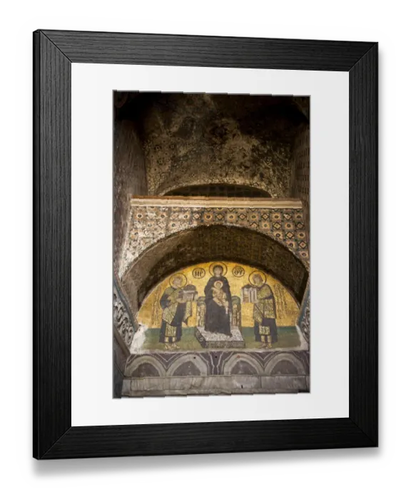 Framed Print : Hagia Sophia mosque interior, Istanbul, Turkey Framed Print : Hagia Sophia mosque interior, Istanbul, Turkey