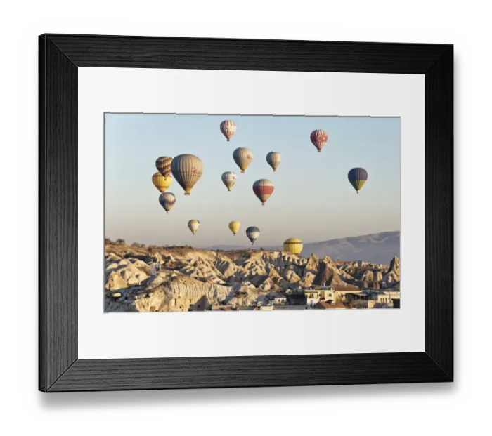 Framed Print : Goreme Hot Air Balloon Flights in Cappadocia Framed Print : Goreme Hot Air Balloon Flights in Cappadocia